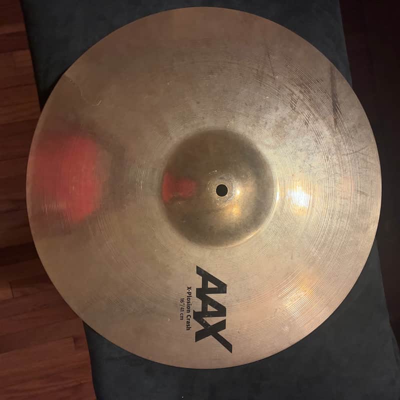 Restored Sabian 16" AAX X-Plosion Crash Cymbal 2019 - Present - Brilliant image 1