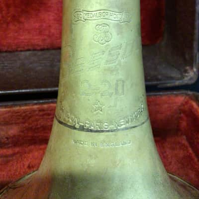 Besson 2-20 50 Medals of Honor Bb Trumpet serial 798424 image 4