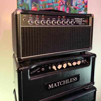 2022 Amplified Nation Wonderland Overdrive v2 22w 6V6 Amplifier Buckskin Suede w/ Vox image 8