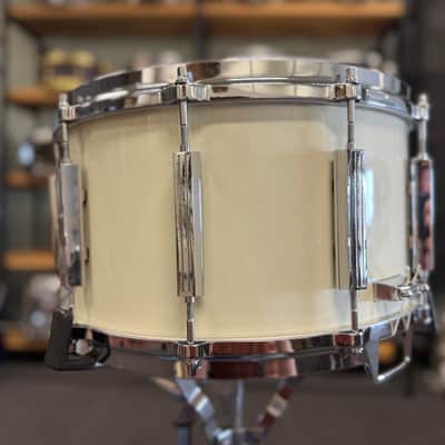 14” x 8” Tama AW458 14-ply Artwood Snare - Piano White image 13