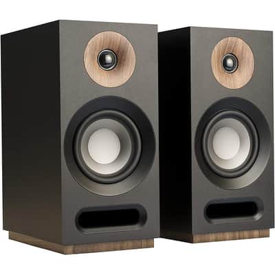 Jamo S 803 Dolby Atmos Bookshelf Speakers, Black, Pair image 1
