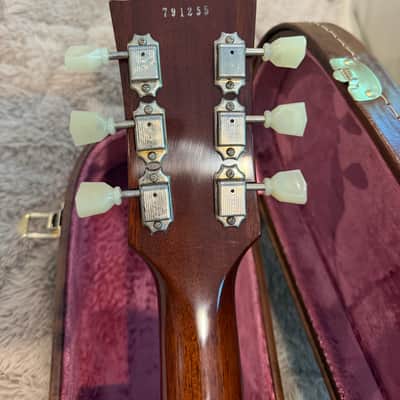 Gibson 1957 (R7) les Paul gold top dark back 2020 - Gold image 4