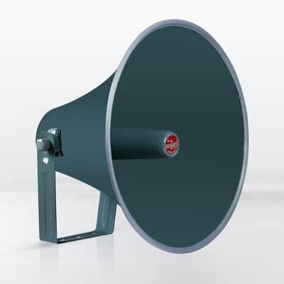 5 Core Outdoor PA Paging Horn Loud Speaker 16 Inch PA Speaker Weatherproof with mounting Bracket - RH 16-16" Short Throw Aluminum Horn image 1