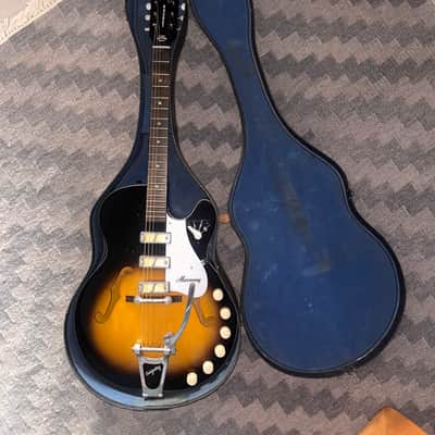 Harmony H59 Rocket 1965 - Brown Sunburst image 11