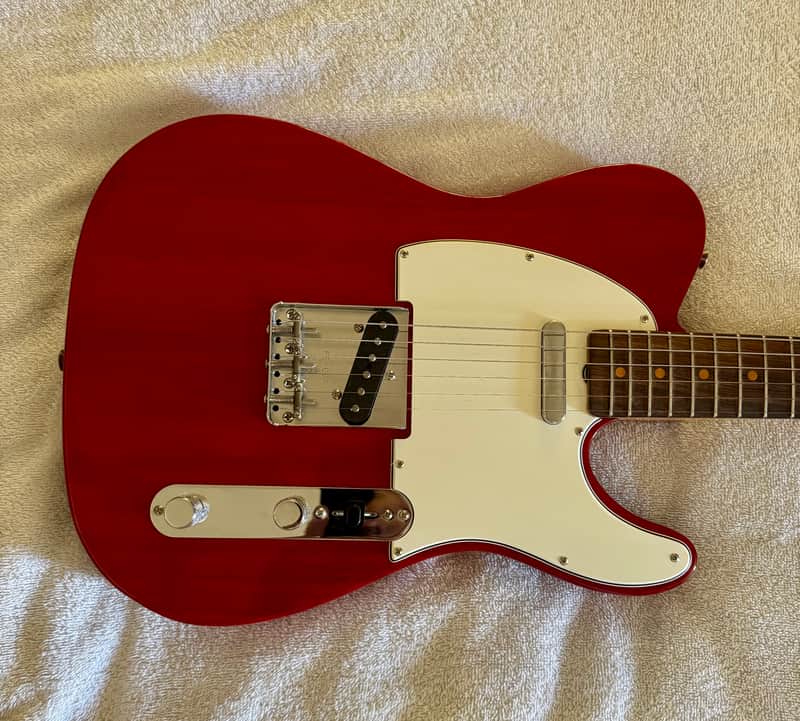 Fender American Vintage II '63 Telecaster 2022 - Present - Crimson Red Transparent