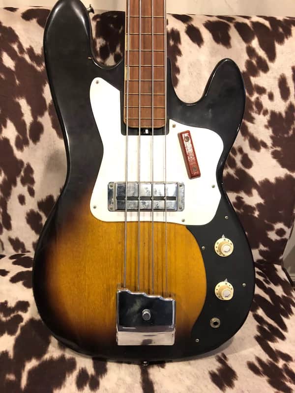 Kent Precision Bass 1960’s "Sunburst" image 1