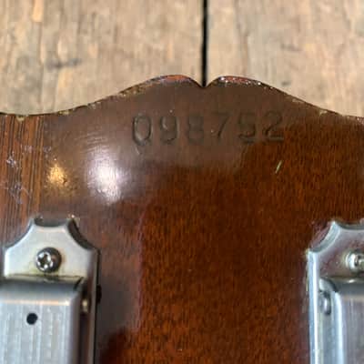1967 Gibson B45-12-N 12 Stain Acoustic in Natural finish with hard shell case image 9