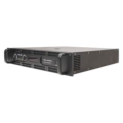 NIX-A6PRO | 2-Channel 1500W Rack Mountable Professional Power Amplifier with Low Pass Filter, LCD Display image 3