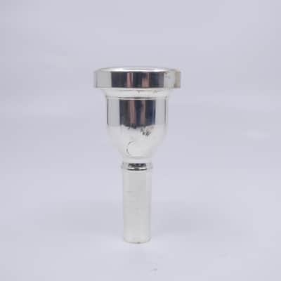 Unbranded Large Shank Trombone Mouthpiece - Silver image 2