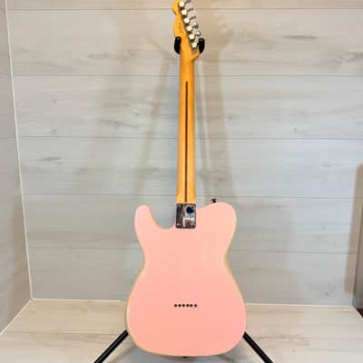 Uknown Custom Telecaster Partscaster Relic Pink Electric Guitar DiMarzio Tone Zone T Fender MIM Neck image 11
