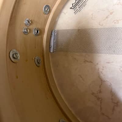 Slingerland Artist 10 lug snare drum 1960’s - Blue sparkle image 8