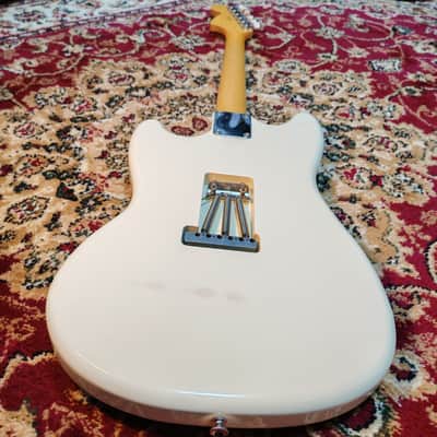 2019 Fender Char Signature Mustang Zicca Limited Edition Olympic White w/ Matching Headstock, Japanese Domestic Only, MIJ Japan image 25