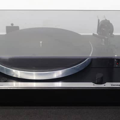 Thorens TD 318 Black Floating Belt Drive Manual Turntable W/ Auto Lift & Stop image 2