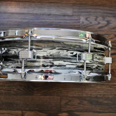 Ludwig Oyster Black Pearl Downbeat 4x14" Snare : 1964 #78989 image 6