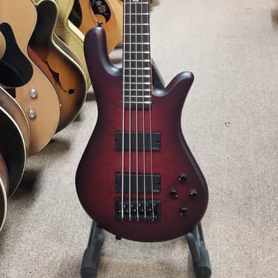 Spector Bass NS Pulse II 5-String Bass Guitar - Black Cherry Matte image 2
