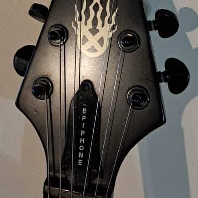 Epiphone Wayne Static Signature Flying V 2004 - Black image 3