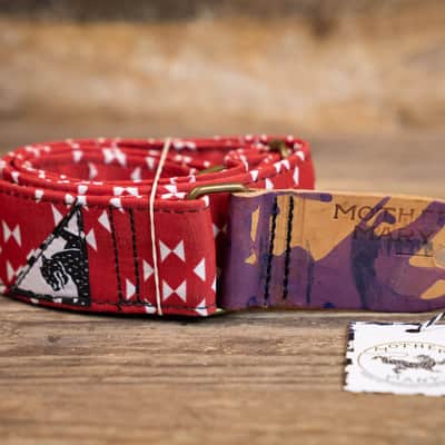 Mother Mary "Red Pony" Guitar Strap image 1