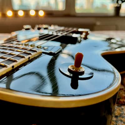 Rock Star owned 1956 Gibson Les Paul Custom Black Beauty Alnico-V image 7