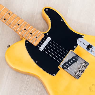 1991 Fender Telecaster ‘72 Vintage Reissue TL72-500 Butterscotch, Japan MIJ Fujigen image 7
