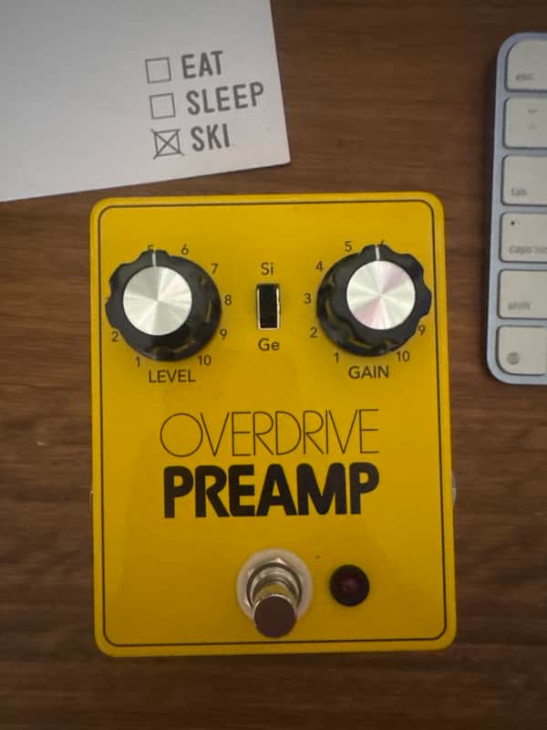JHS Overdrive / Preamp Limited Edition 2026 - Yellow image 1