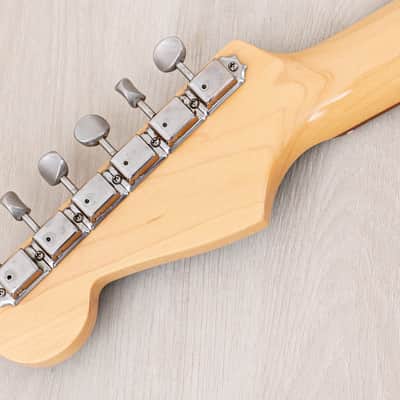 2012 Fender '62 Stratocaster ST62/ASH/MH Transparent Blue + Headstock SSH Near-Mint, Japan MIJ image 5