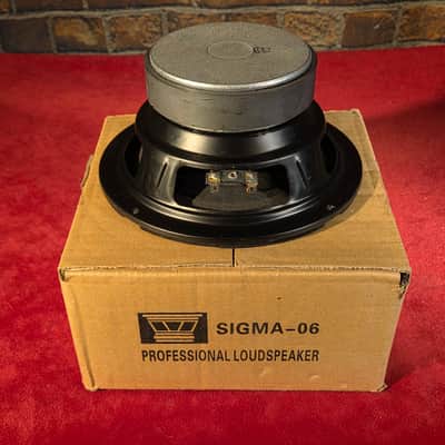 Sigma-06 6” Professional Loudspeaker w/ Original Box #3 image 1