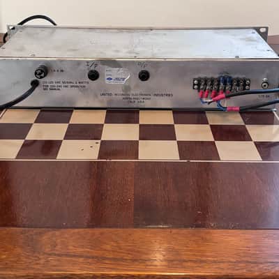 Universal Audio 1176 Revision B Blue Stripe in nice original condition including pig tails plug and play image 4