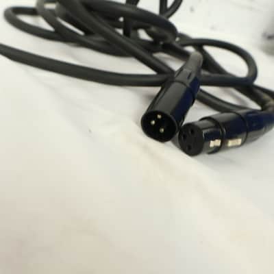 Lot of Four - 3 pin XLR Low Impedance Microphone Cables image 5