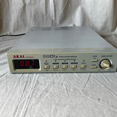AKAI SG01p PIANO Sound Module New internal battery!! w/ power supply image 2