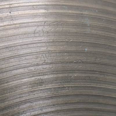 Zildjian 14" A. Zildjian '60s Stamp Hi-Hat Cymbals (Pair) 1960s - Traditional image 5