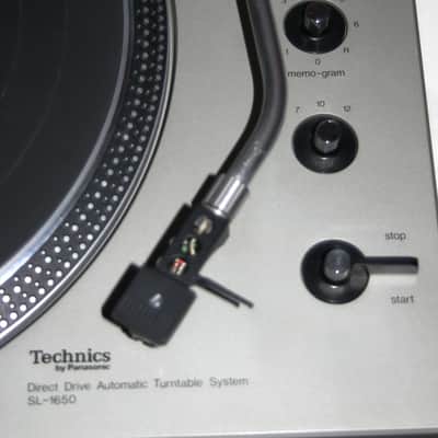 Technics by Panasonic SL-1650 Turntable Multi-Play Record Changer or Single SHURE M91ED Working 100% image 5