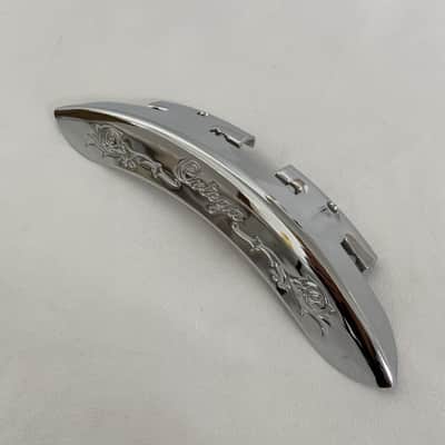 Engraved Chrome Banjo Arm Rest image 5