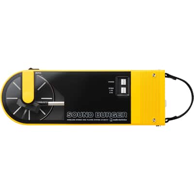 Audio Technica Sound Burger Portable Bluetooth Record Player - Yellow image 3