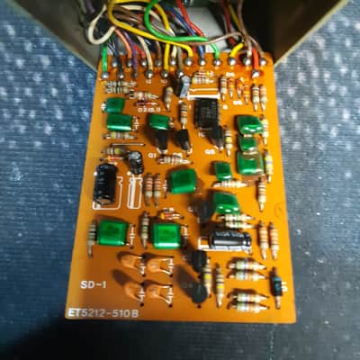Boss SD-1 Super OverDrive (Black Label) JAN 1986 MIJ JRC Op Amp image 4