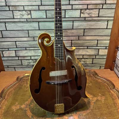 Washburn M-4SB R Sunburst Mandolin - Natural Relic image 1