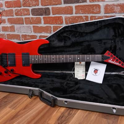Jackson USA Custom Shop Dinky Candy Apple Red 1989 w/OHSC image 2