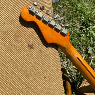 Vintage 1st Year 1982 Fender Fullerton 1957 Stratocaster Guitar Reissue image 17