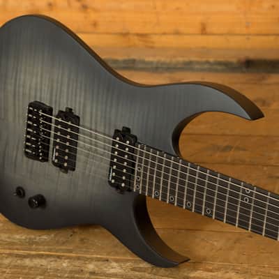 Schecter Keith Merrow KM-7 MKIII Legacy - Ebony - Transparent Black Burst - 7-String image 5