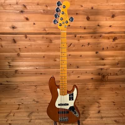 Fender American Professional II Jazz V Bass - Roasted Pine image 2