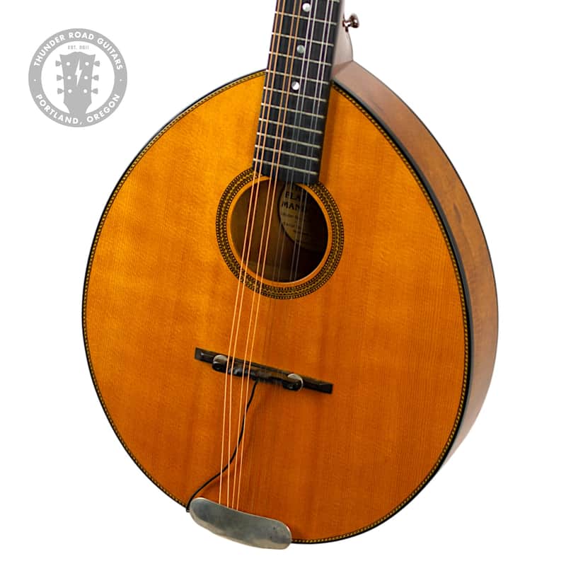 1982 Flatiron Bouzouki Style 3K Spruce/Figured Koa Natural #8202026 image 1