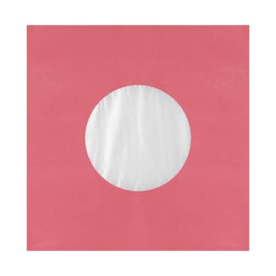(100) Super Heavyweight Plastic Polylined Red Paper Inner Sleeves for 7 inch 45rpm Records - Archival Quality, Acid-Free, Static-Free - Premium Protection - #07IARE image 4