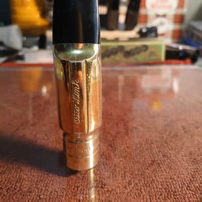 Otto Link Early Babbitt Super Tone Master 5* Metal Alto Mouthpiece - Gold Plated Brass image 1