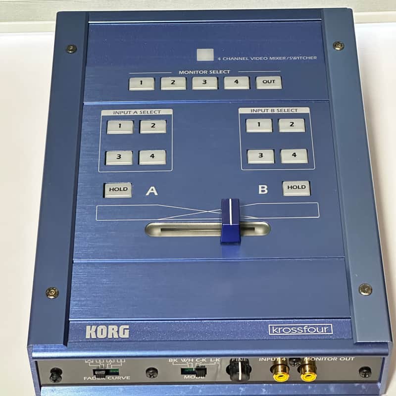 Korg kross four (KF4) - Blue | Reverb