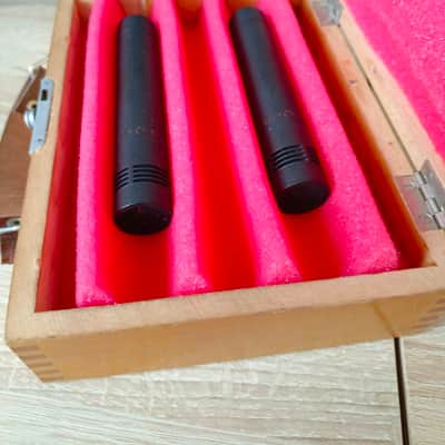 1990 rare PAIR of VNIIRPA MKE-113 Condenser Electret Microphones Lomo capsule NEUMANN KM64 CLONE image 3
