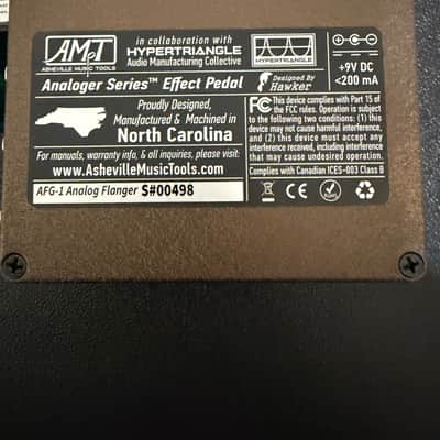 Asheville Music Tools AFG-1 Dynamic Flanger 2023 - Present - Whetstone Rock Bronze image 3