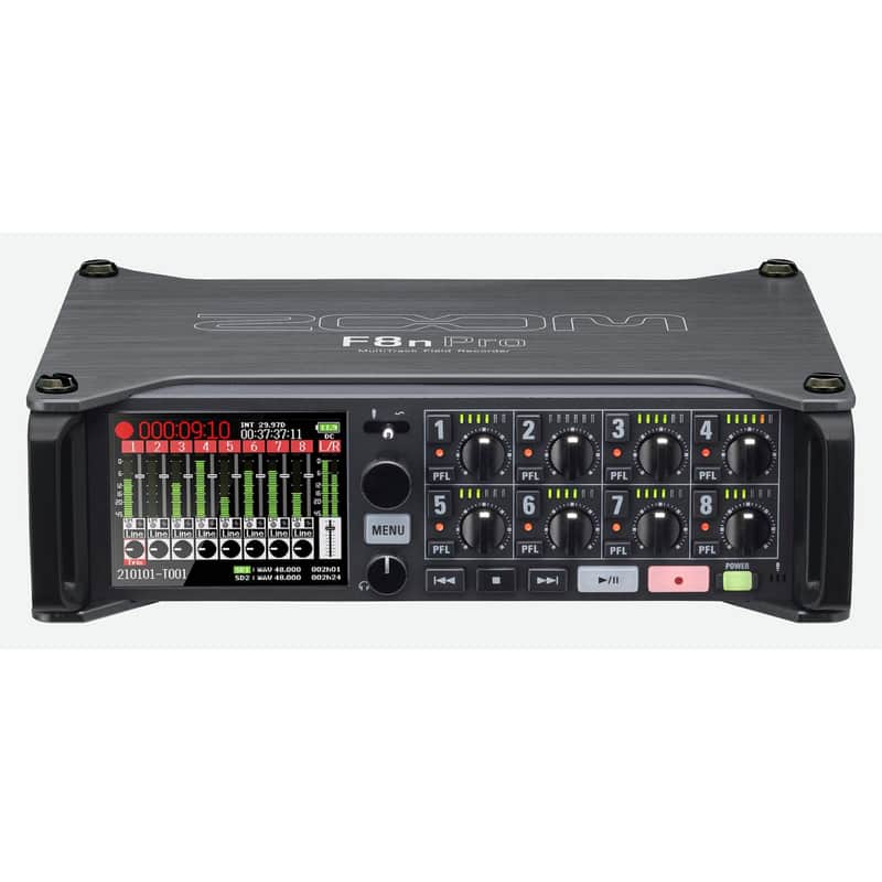 Zoom F8n Pro 10-Track Multi-Track Field Recorder image 1