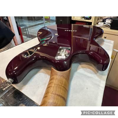 Ernie Ball Music Man BFR Baritone Stingray 2024 - Oxblood image 10