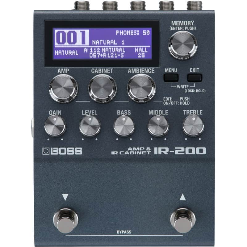 Boss IR-200 Procesador Amp  IR Cabinet image 1