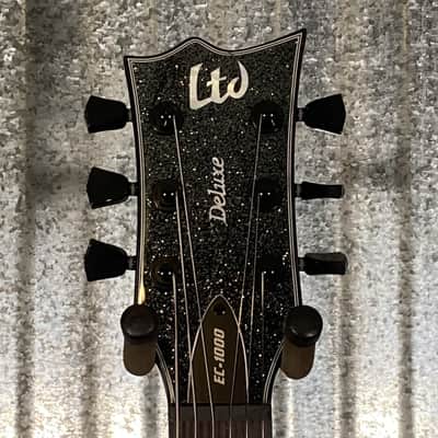 ESP LTD EC-1000 Granite Sparkle Guitar & Case EC1000GNSP #1021 Used image 4