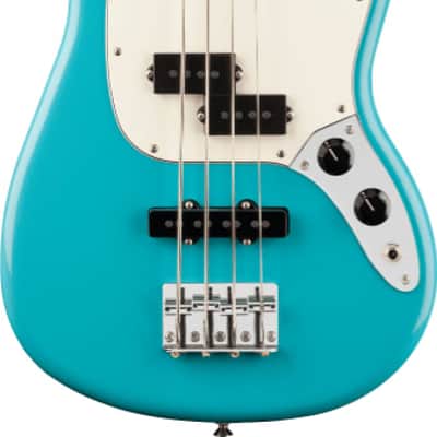 Fender Player II Mustang Bass PJ, Rosewood Fingerboard, Aquatone Blue image 2